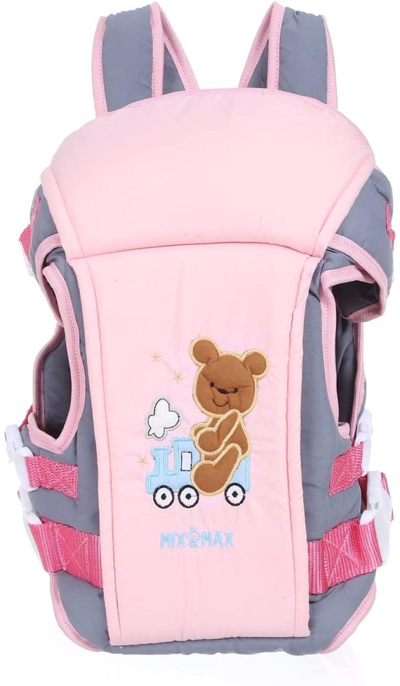 Mix & Max Baby multi position Carrier 4 in 1 (Pink# 311)