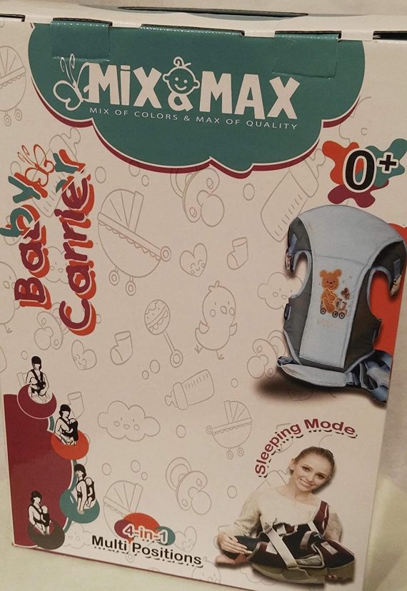 Mix & Max Baby multi position Carrier 4 in 1 (Red # 315)