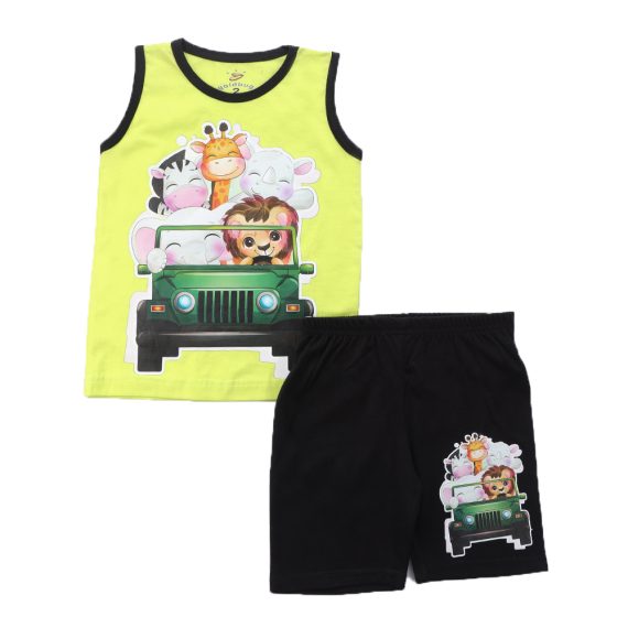 Mix & Max Kid Cotton 100% Pajama size 1 Year to 5 Years Old (5 Sizes) - Code 1025