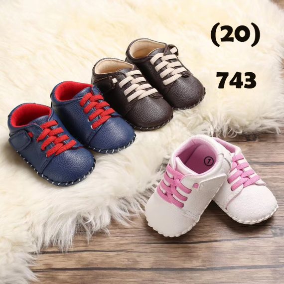 Mix & Max Baby Shoes 3 Sizes 1/2/3 (from Zero to 18 Months) #743