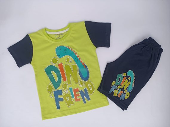 Mix & Max Kid Cotton 100% Pajama size 1 Year to 5 Years Old (5 Sizes) - Code 1000