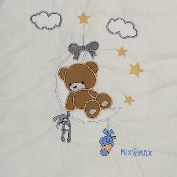 Mix & Max Baby Bedding warmth Soft Baby Blanket with Pillow filled with fiber # 510