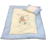 Mix & Max Baby Bedding warmth Soft Baby Blanket with Pillow filled with fiber # 510