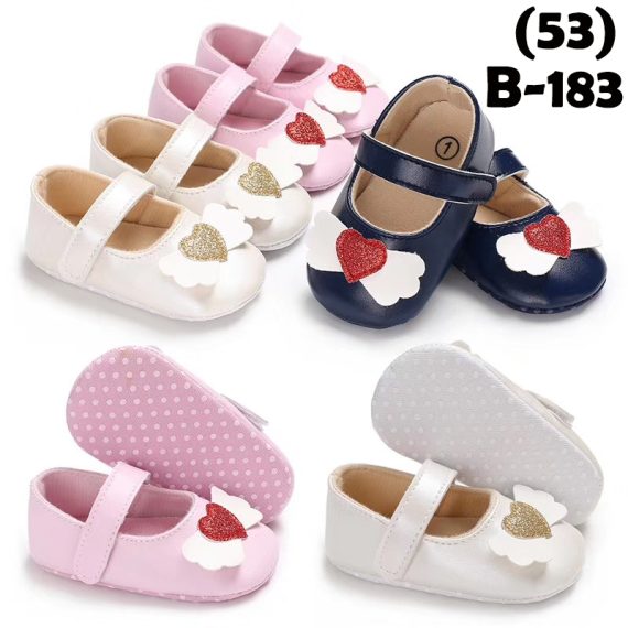 Mix & Max Baby Shoes 3 Sizes 1/2/3 (from Zero to 18 Months) #B183