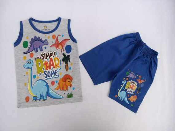 Mix & Max Kid Cotton 100% Pajama size 1 Year to 5 Years Old (5 Sizes) - Code 1030