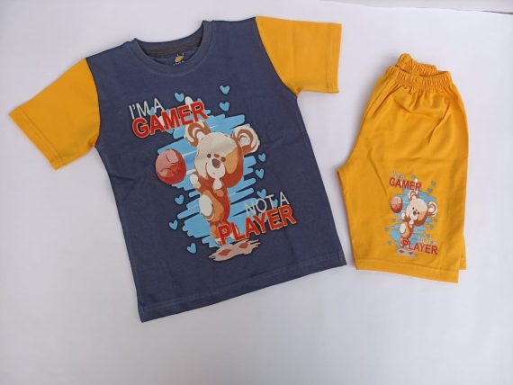 Mix & Max Kid Cotton 100% Pajama size 1 Year to 5 Years Old (5 Sizes) - Code 1015