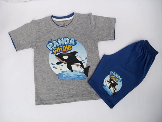 Mix & Max Kid Cotton 100% Pajama size 1 Year to 5 Years Old (5 Sizes) - Code 1050