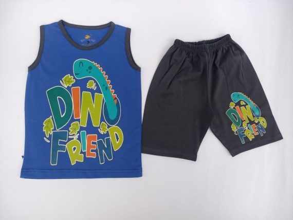 Mix & Max Kid Cotton 100% Pajama size 1 Year to 5 Years Old (5 Sizes) - Code 1005
