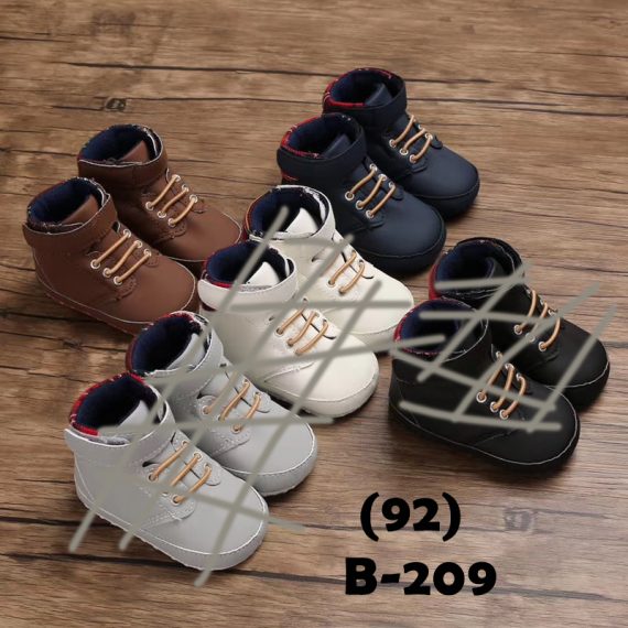 Mix & Max Baby Shoes 3 Sizes 1/2/3 (from Zero to 18 Months) #B209