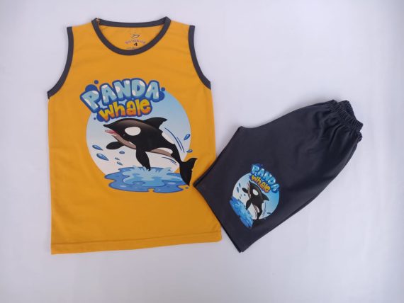 Mix & Max Kid Cotton 100% Pajama size 1 Year to 5 Years Old (5 Sizes) - Code 1055