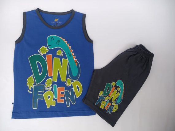 Mix & Max Kid Cotton 100% Pajama size 1 Year to 5 Years Old (5 Sizes) - Code 1005