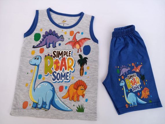 Mix & Max Kid Cotton 100% Pajama size 1 Year to 5 Years Old (5 Sizes) - Code 1030
