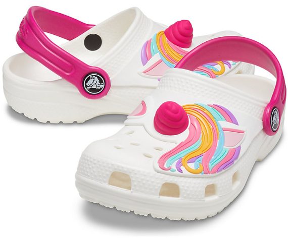 Crocs Disney Cartoon Brand Unisex Kids Clog Shoes .. Size C7 to J3 #38 White
