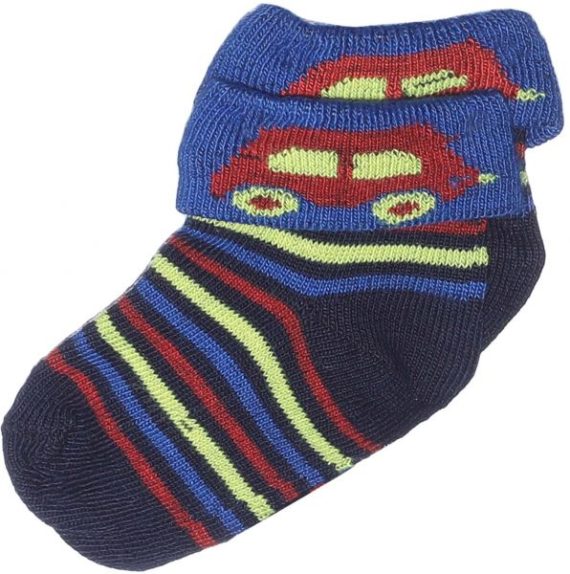 Mix & Max Baby Cotton Boy Socks (3 Pieces) One Baby Size