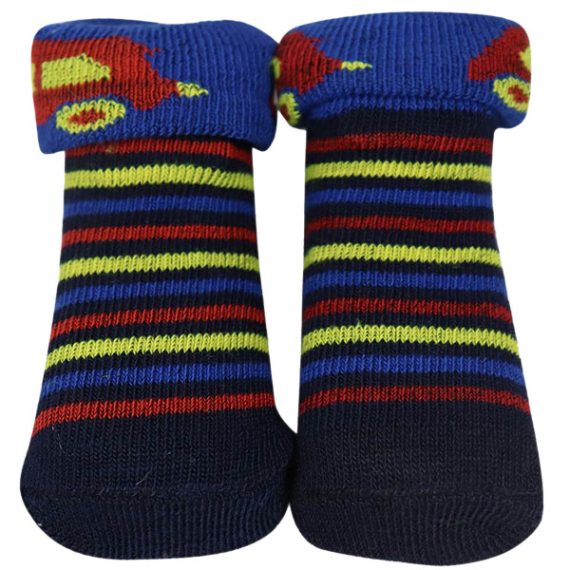 Mix & Max Baby Cotton Boy Socks (3 Pieces) One Baby Size