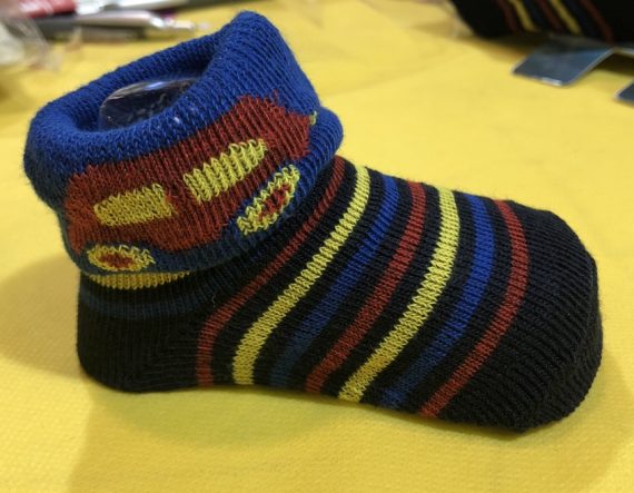 Mix & Max Baby Cotton Boy Socks (3 Pieces) One Baby Size