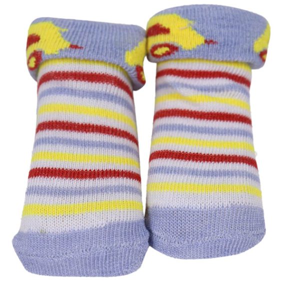 Mix & Max Baby Cotton Boy Socks (3 Pieces) One Baby Size