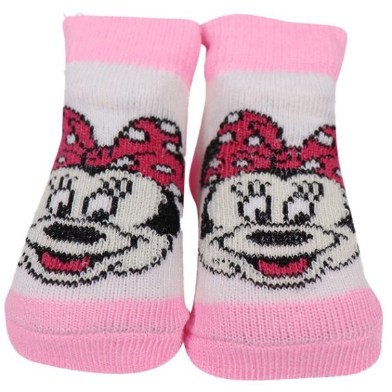 Mix & Max Baby Cotton Girl Socks (3 Pieces) One Baby Size