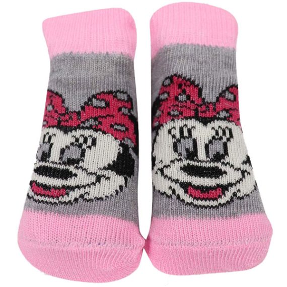 Mix & Max Baby Cotton Girl Socks (3 Pieces) One Baby Size