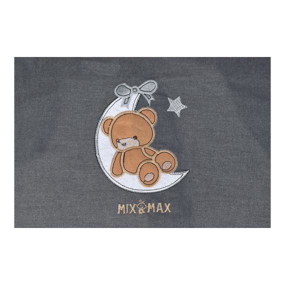 Mix & Max Baby Nursing Jeans Scarf Cover Up Apron for Mum Breastfeeding Cover with embroidery (Privacy Feeding cover) (With mosquito Net Window) #646