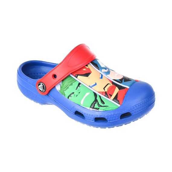 Crocs Disney Cartoon Brand Unisex Kids Clog Shoes .. Size C6 to J3 #50 Blue Avengers
