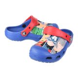 Crocs Disney Cartoon Brand Unisex Kids Clog Shoes .. Size C6 to J3 #50 Blue Avengers