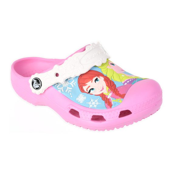 Crocs Disney Cartoon Brand Unisex Kids Clog Shoes .. Size C6 to J3 #47 Pink