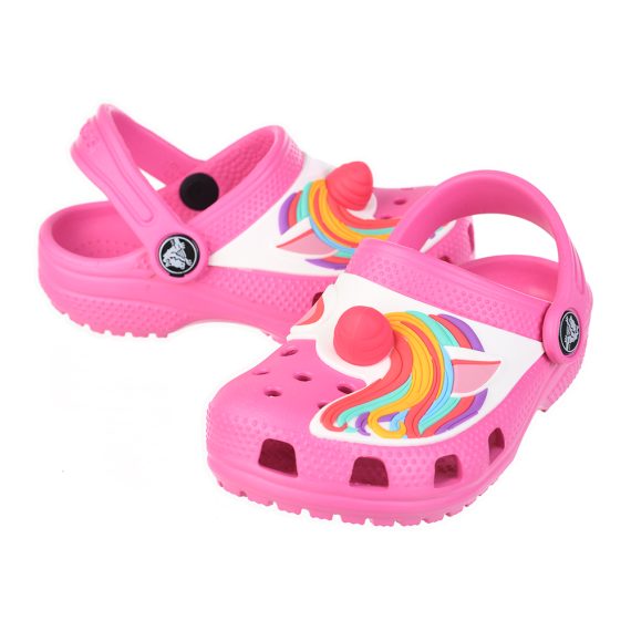 Crocs Disney Cartoon Brand Unisex Kids Clog Shoes .. Size C7 to J3 #39 Pink