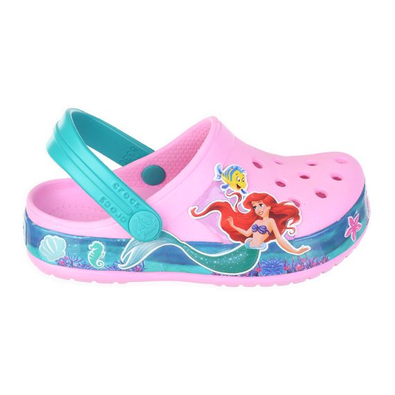 Crocs Disney Cartoon Brand Unisex Kids Clog Shoes .. Size C7 to J3 #12 Pink