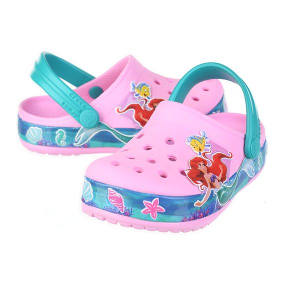 Crocs Disney Cartoon Brand Unisex Kids Clog Shoes .. Size C7 to J3 #12 Pink