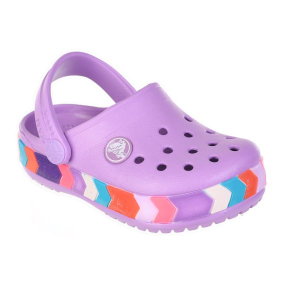 Crocs Disney Cartoon Brand Unisex Kids Clog Shoes .. Size C7 to J3 #17 Purple