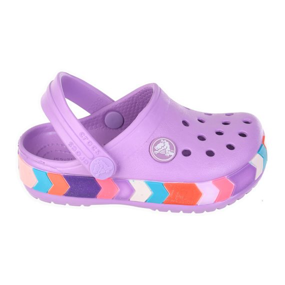 Crocs Disney Cartoon Brand Unisex Kids Clog Shoes .. Size C7 to J3 #17 Purple