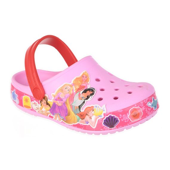 Crocs Disney Cartoon Brand Unisex Kids Clog Shoes .. Size C7 to J3 #26 Pink