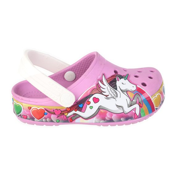 Crocs Disney Cartoon Brand Unisex Kids Clog Shoes .. Size C7 to J3 #13 Pink