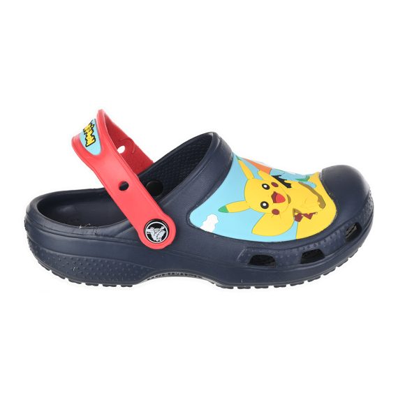 Crocs Disney Cartoon Brand Unisex Kids Clog Shoes .. Size C6 to J3 #50 Black Pokemon