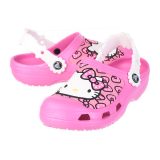 Crocs Disney Cartoon Brand Unisex Kids Clog Shoes .. Size C6 to J3 #49 Pink Kitty