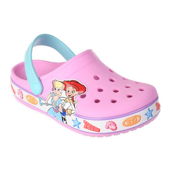Crocs Disney Cartoon Brand Unisex Kids Clog Shoes .. Size C7 to J3 #20 Pink