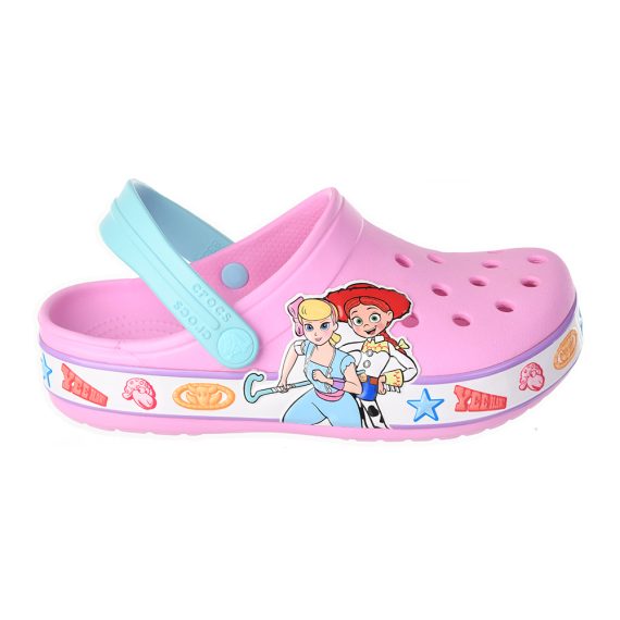 Crocs Disney Cartoon Brand Unisex Kids Clog Shoes .. Size C7 to J3 #20 Pink