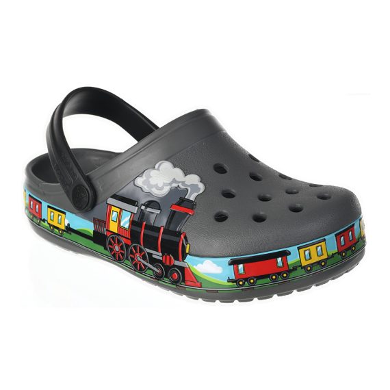 Crocs Disney Cartoon Brand Unisex Kids Clog Shoes .. Size C7 to J3 #14 Train