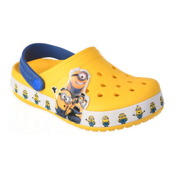 Crocs Disney Cartoon Brand Unisex Kids Clog Shoes .. Size C7 to J3 #04 yellow
