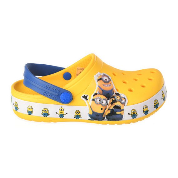 Crocs Disney Cartoon Brand Unisex Kids Clog Shoes .. Size C7 to J3 #04 yellow