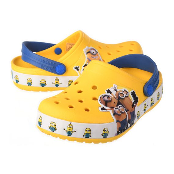 Crocs Disney Cartoon Brand Unisex Kids Clog Shoes .. Size C7 to J3 #04 yellow