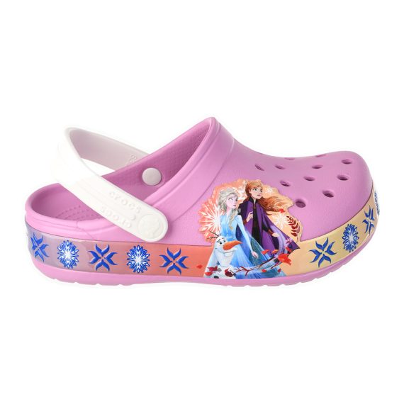 Crocs Disney Cartoon Brand Unisex Kids Clog Shoes .. Size C7 to J3 #33 Pink