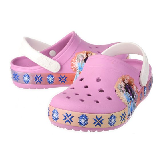 Crocs Disney Cartoon Brand Unisex Kids Clog Shoes .. Size C7 to J3 #33 Pink