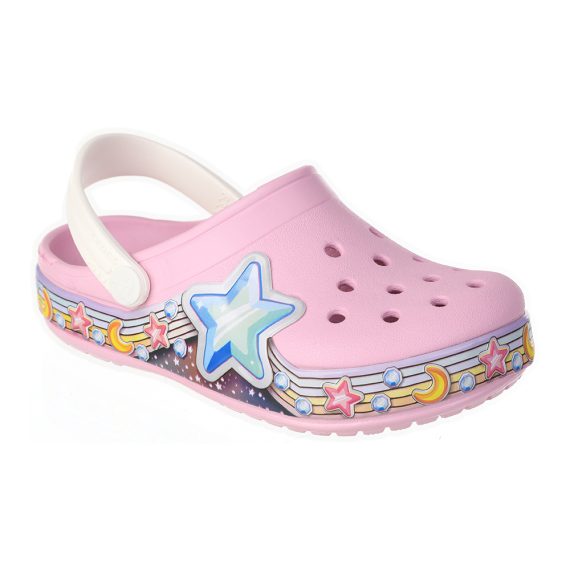 Crocs Disney Cartoon Brand Unisex Kids Clog Shoes .. Size C7 to J3 #23 Pink Star