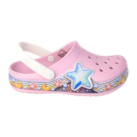 Crocs Disney Cartoon Brand Unisex Kids Clog Shoes .. Size C7 to J3 #23 Pink Star