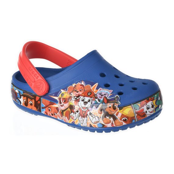 Crocs Disney Cartoon Brand Unisex Kids Clog Shoes .. Size C7 to J3 #05 Blue Dogs