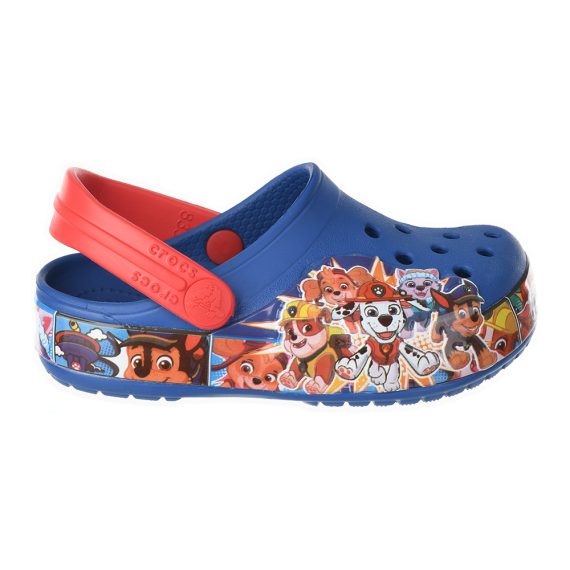 Crocs Disney Cartoon Brand Unisex Kids Clog Shoes .. Size C7 to J3 #05 Blue Dogs