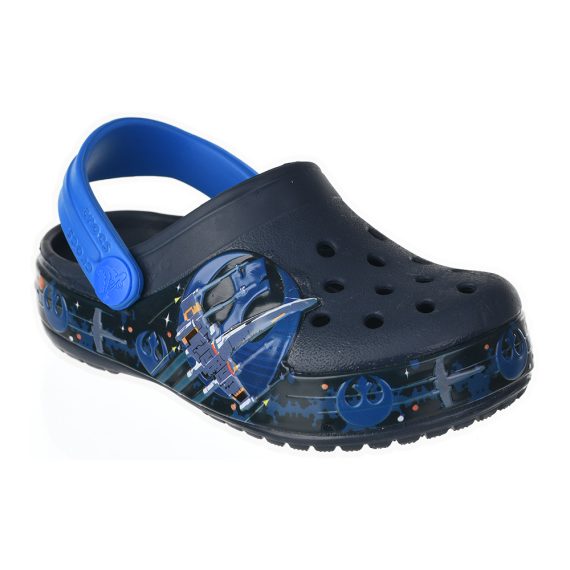 Crocs Disney Cartoon Brand Unisex Kids Clog Shoes .. Size C7 to J3 #18 Navy