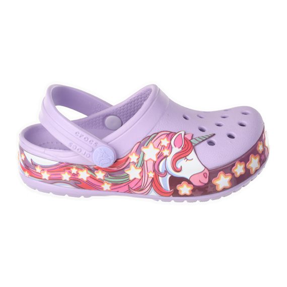 Crocs Disney Cartoon Brand Unisex Kids Clog Shoes .. Size C7 to J3 #11 Unicorn